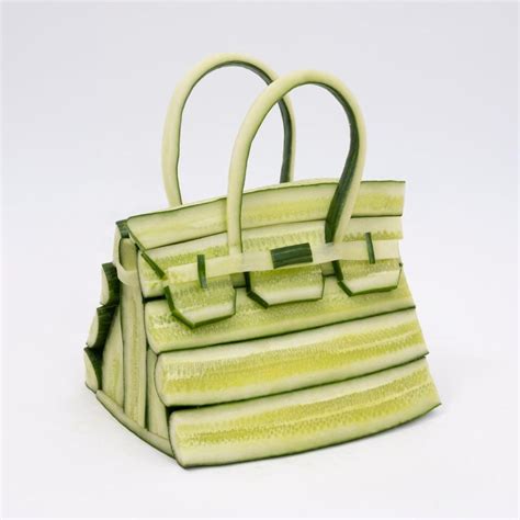 hermes birkin vegetables|Ben Denzer Designs Vegetable Hermès Birkin Bags.